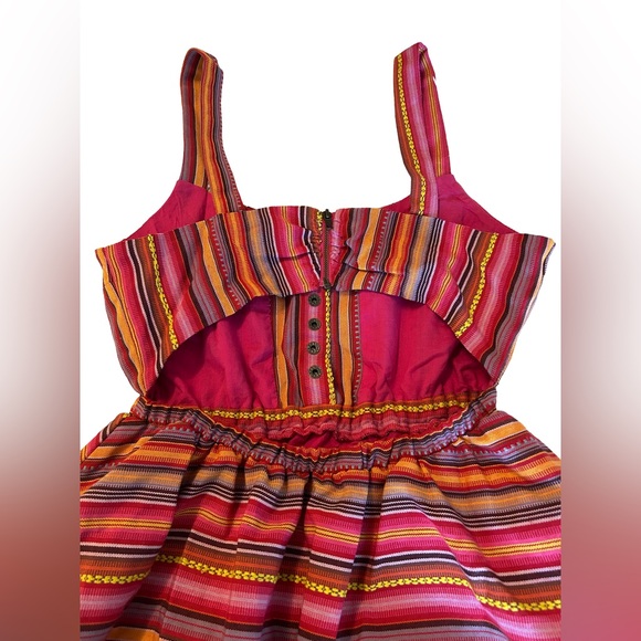 Mini A-line summer dress - Picture 3 of 8